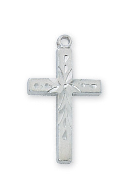 (RC7002) RF ENGRAVED CROSS 18"CH&BX