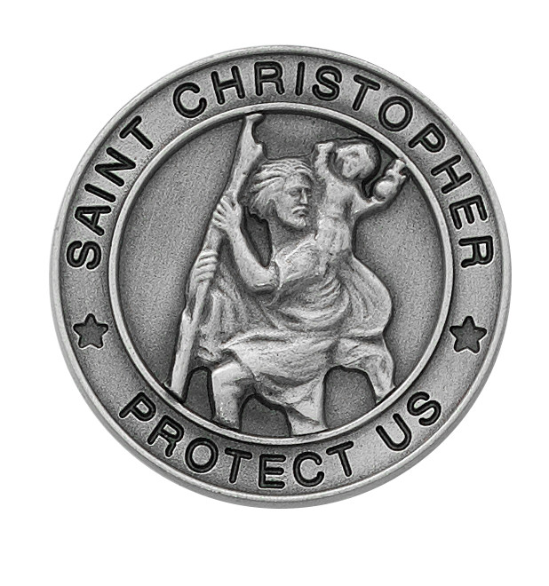 (VC-894) LG ROUND ST CHRIS VISOR CLIP