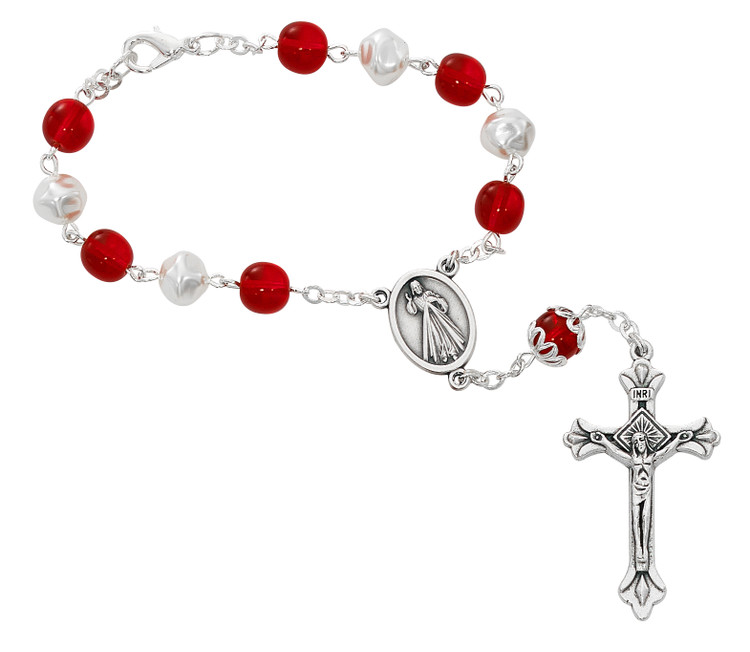 (AR70C) RED & WHITE DIVINE MERCRY AUTO