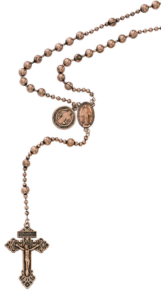 (P251R) COPPER PLATED ST BENEDICT RSRY