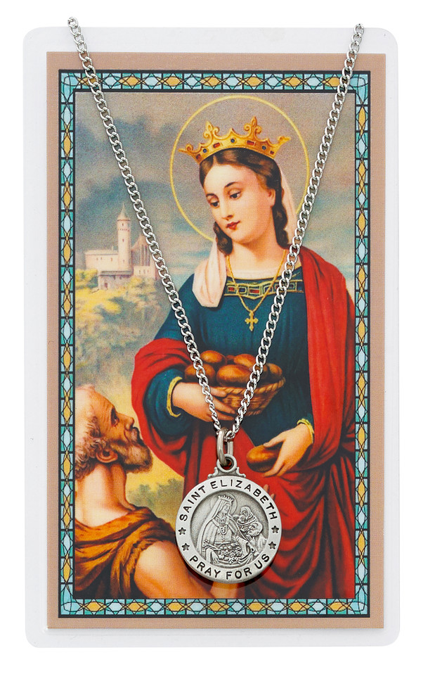 (PSD600EZ) ST ELIZABETH PRAYER CARD SET