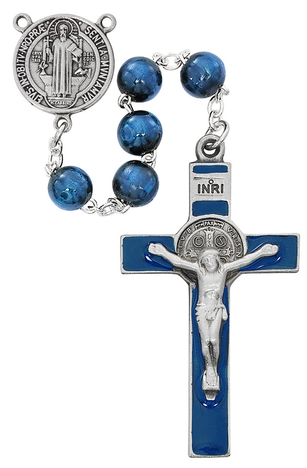(R669DF) 8MM BLUE WOOD ST BENEDICT RSRY