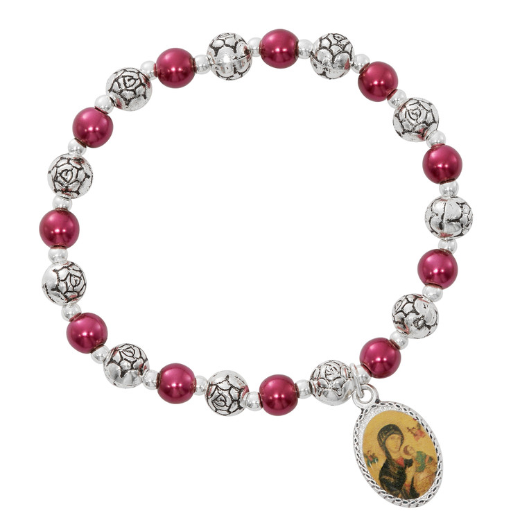 (BR824C) O.L PERP HELP  STRETCH BRACEL