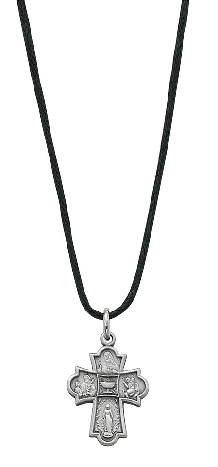 (D573LC) PEWTER 4-WAY PENDANT