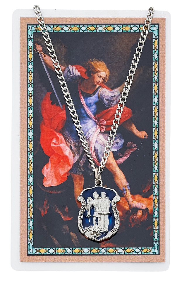 (PSD758) ST MICHAEL PRAYER CARD SET