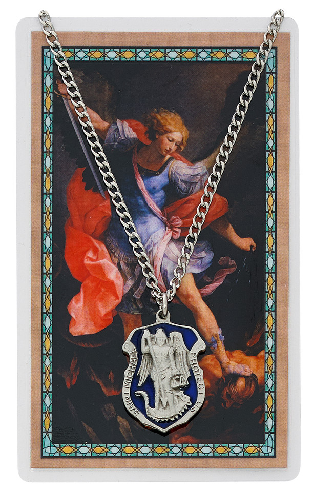 (PSD764) ST MICHAEL PRAYER CARD SET