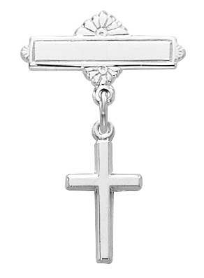 (435L) SS CROSS RF BABY PIN