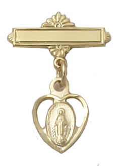 (436J) G/SS MIRAC GP BABY PIN