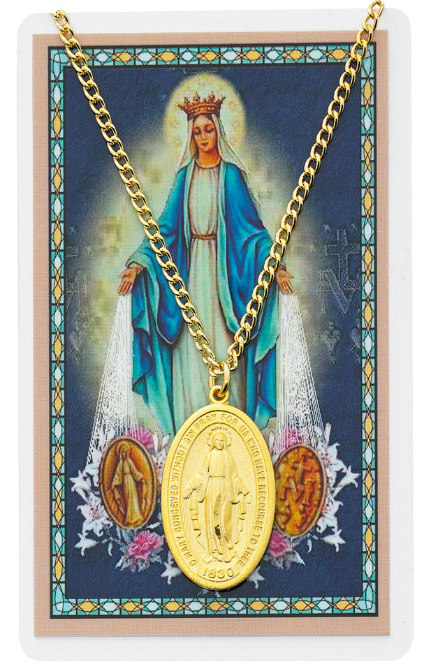 (PSHMG1) MIRACULOUS PRAYER CARD SET