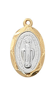 (J802BT) 13" CH G/SS BABY MIRACULOUS.