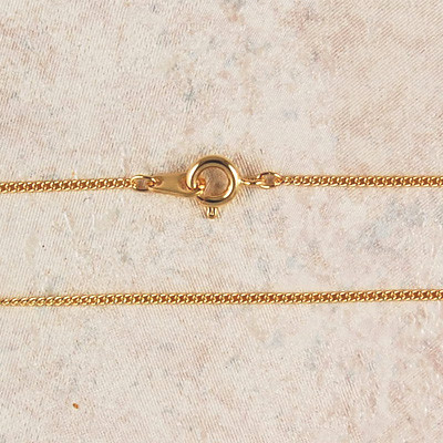 (P-16C) 16-18" ADJ. FINE GOLD CHAIN