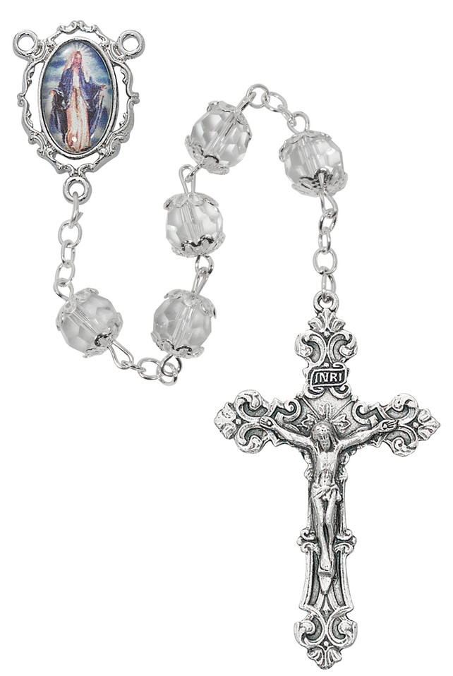 (R744F) 7MM CAPPED O.L. GRACE ROSARY