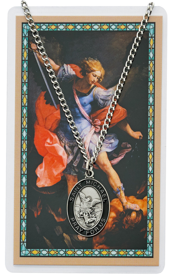 (PSD680MK) ST MICHAEL PRAYER CARD SET