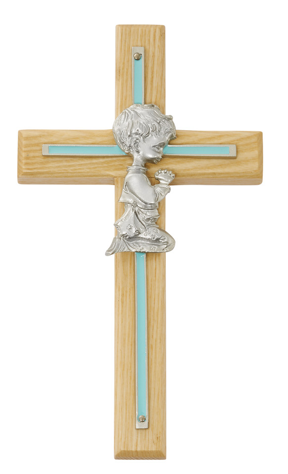 (73-06) 7" OAK SIL/BL OL PRAY BOY