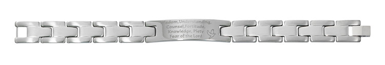 (BR978) MEN'S STAINLESS 7 GIFT BRACELE