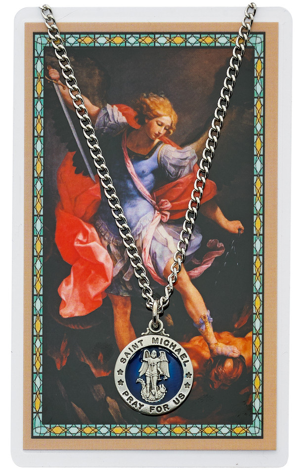 (PSD827) ST MICHAEL PRAYER CARD SET