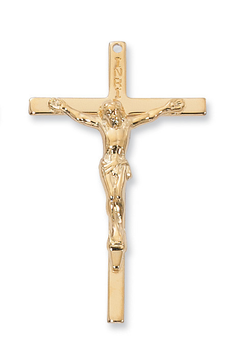 (J6026S) 24" CH G/SS CRUCIFIX 