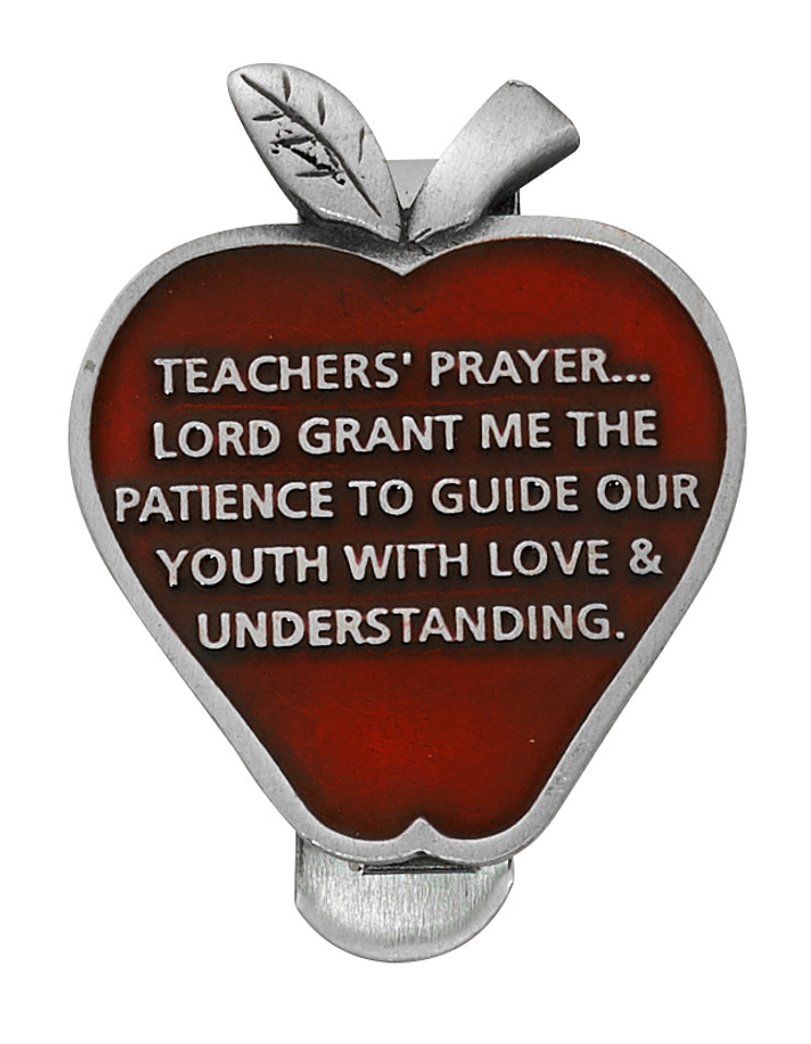 (VC-916) APPLE TEACHERS PRAYER