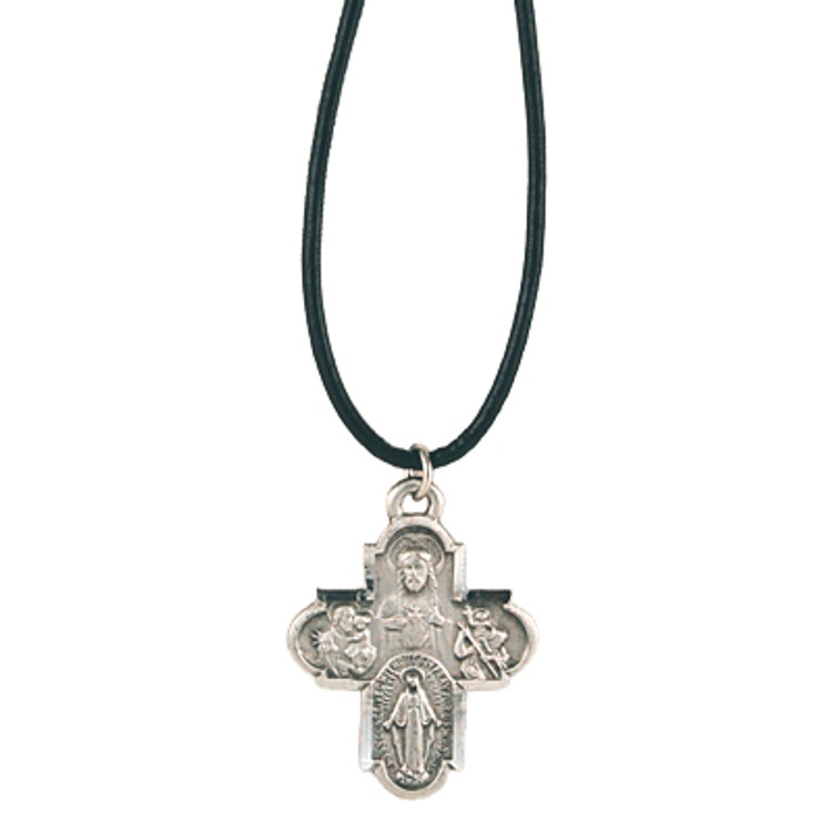 (D188LC) PEWTER 4WAY CORD/CARD