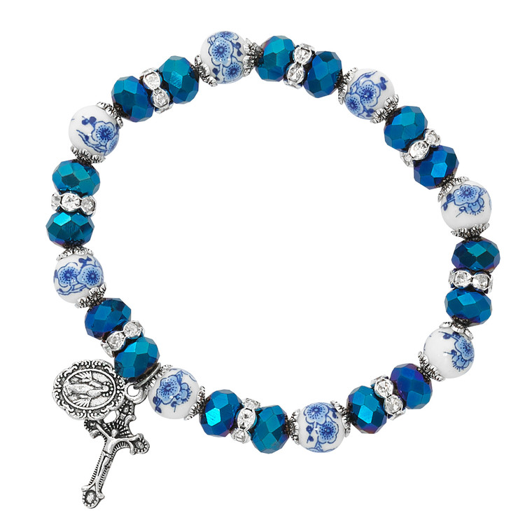 (BR220) 7.5" METALLIC BLUE/CERAMIC STR