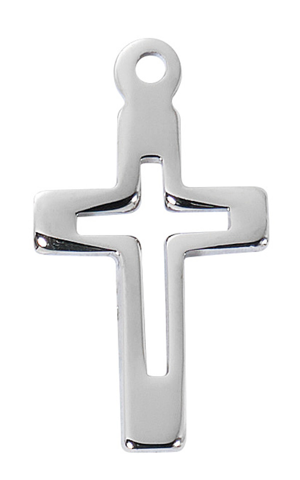 (L9279) 16/18" CH SS CROSS W/CUTOUT