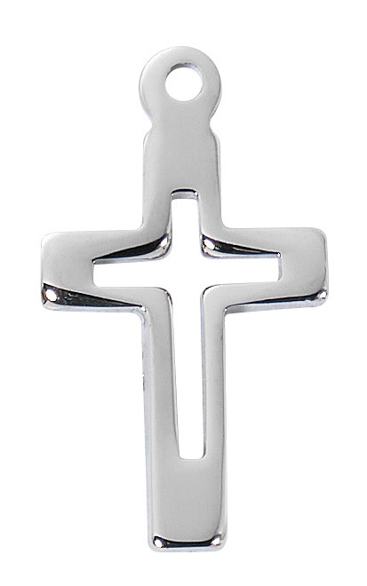 (L9279) 16/18" CH SS CROSS W/CUTOUT