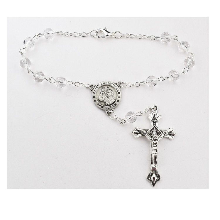 (AR16C) ST CHRISTOPHER AUTO ROSARY