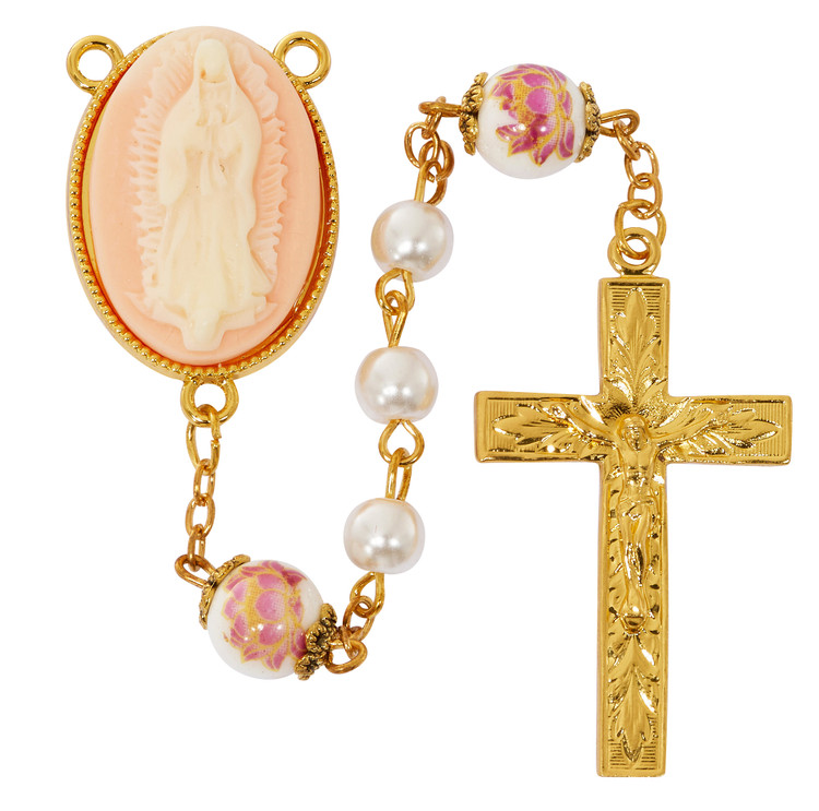 (P549C) GP CAMEO GUADALUPE ROSARY