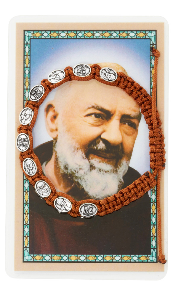 (PSD778) BROWN CORDED ST PIO BRAC W