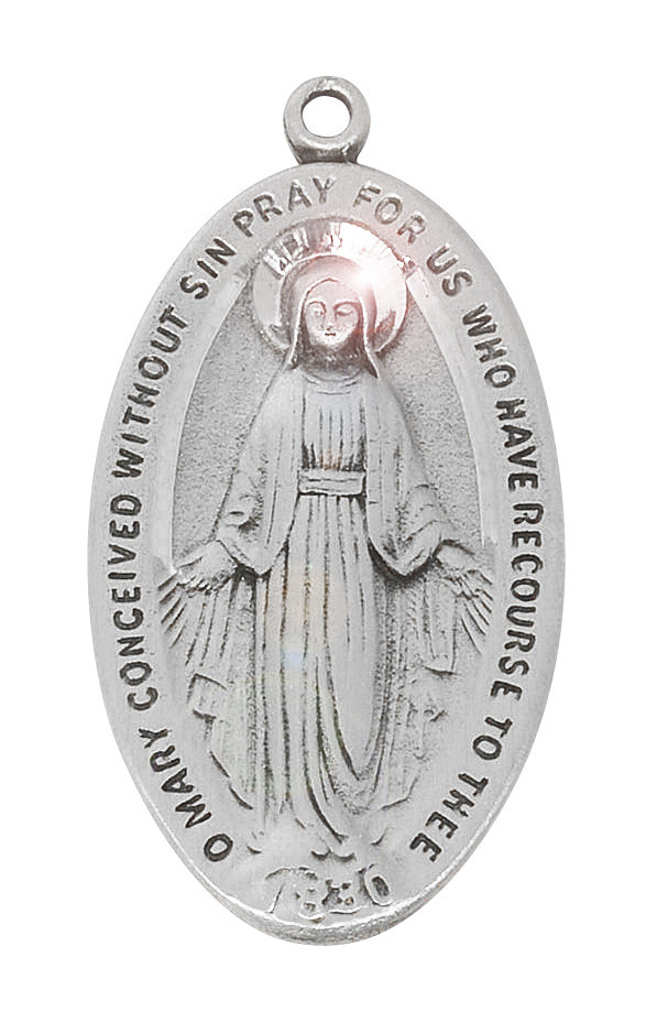 (AN315MI) 24" CH PEW MIRACULOUS