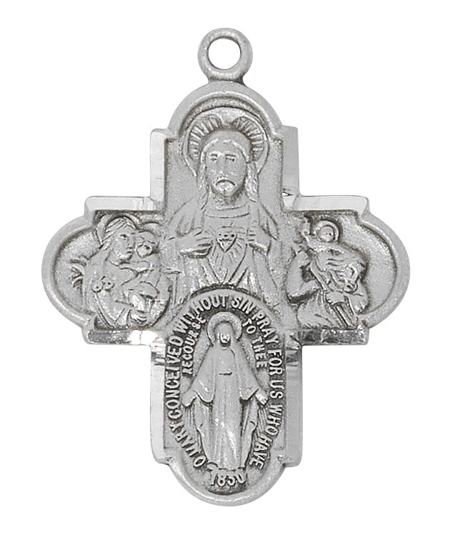 (AN566) 18" CH PEW 4-WAY MEDAL