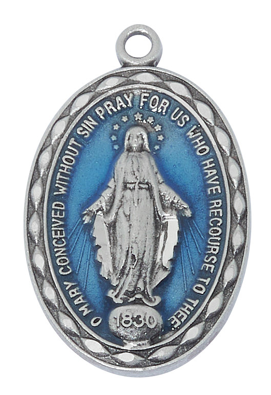 (AN783) 18" PEW MIRACULOUS EPOXY