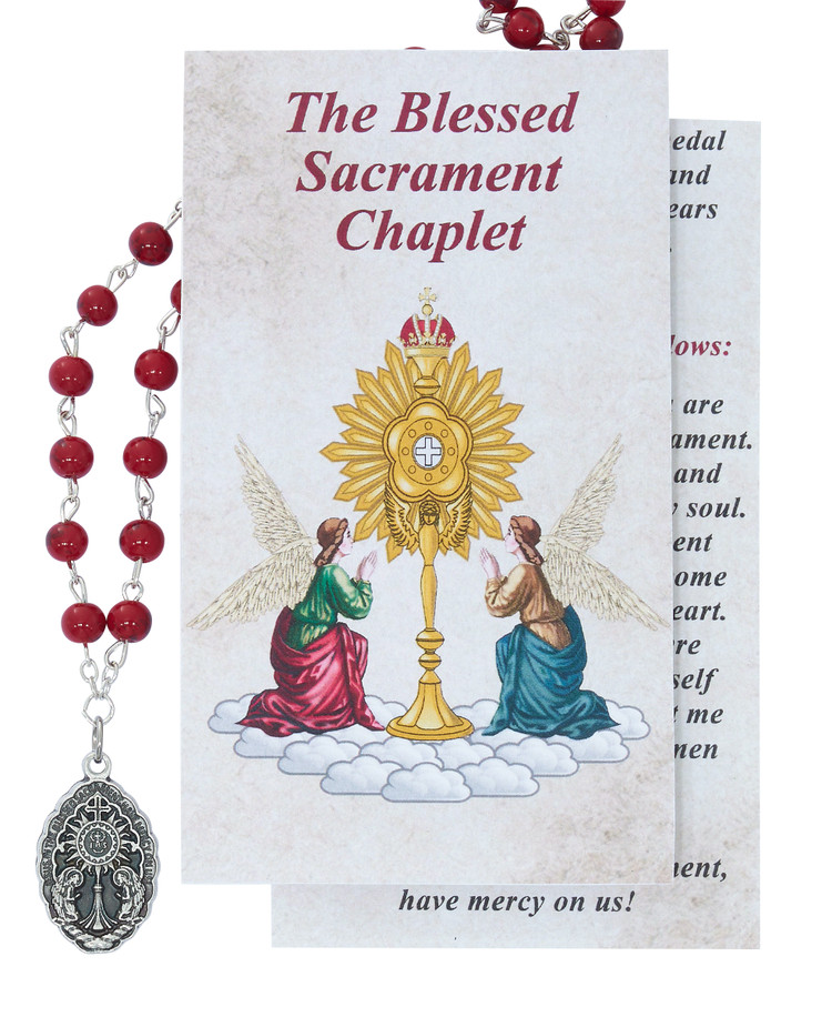 (CH140) BLESSED SACRAMENT CHAPLET, CAR