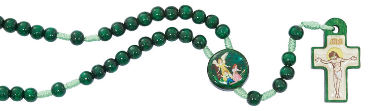 (P593C) GREEN WOOD GUARDIAN ANGEL