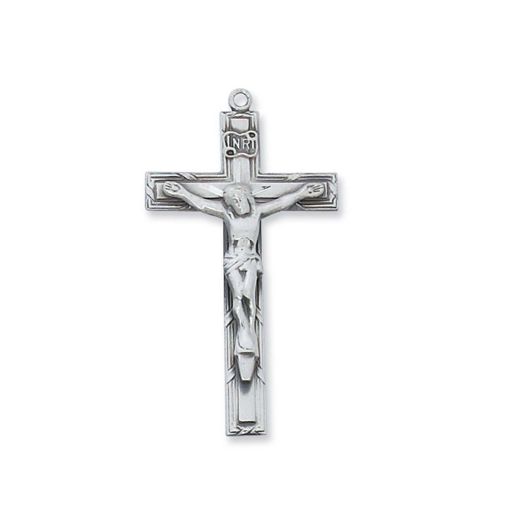 (L6032X) STERLING SILVER CRUCIFIX