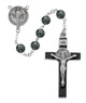 (R974F) 8MM HEMATITE ST BENEDICT