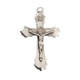 (D6031X) PWTR, CRUCIFIX,  SLVR OX