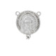 (2095D) PEWTER HOLY FACE OF JESUS