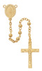 (1-3JG) 3MM GOLD OVER STERLING ROSARY