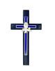 (XT221) 6.75" BLUE COMMUNION CRUCIFIX
