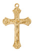 (H5002S) 18" GP PEWT CRUCIFIX,BOXED.