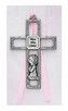 (PW13-P) PEWTER GIRL CROSS CARDED