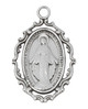 (D621MI) 18" CH PEW MIRACULOUS MEDAL