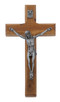 (82-13) 4.75" WALNUT CRUCIFIX