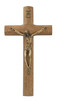 (82-14) 6.75" WALNUT CRUCIFIX