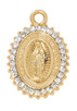 (H109) GOLD PLATE CRYSTAL GUADALUPE