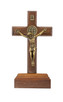 (82-15) 3.75" WALNUT STAND ST. BENED