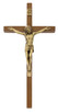 (80-218) 10" WALNUT CRUCIFIX 