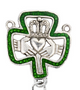 (2351D) PEWTER CLADDAGH CENTER