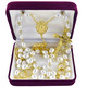 (R1029HF) GP OVAL PEARL WEDDING ROSARY